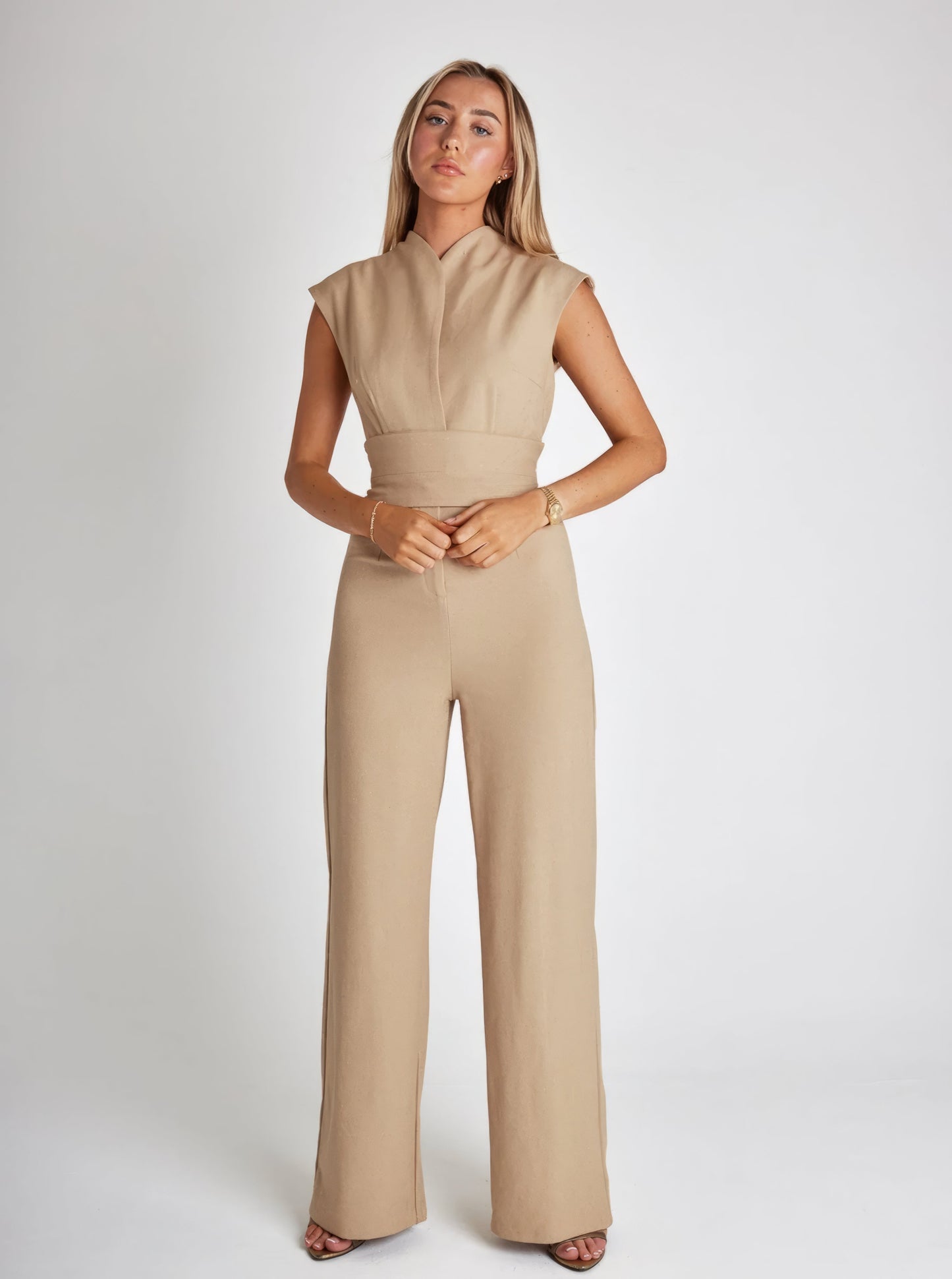 MAY™ | Lyxig Ärmlös Jumpsuit