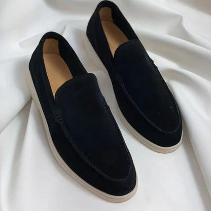 Marina - Loafers i mocka