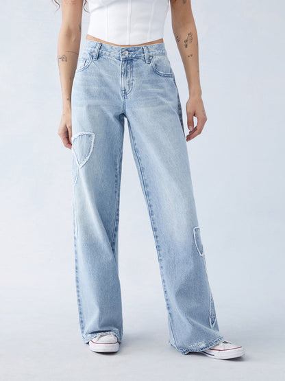 SANDIG | BAGGY BOW JEANS