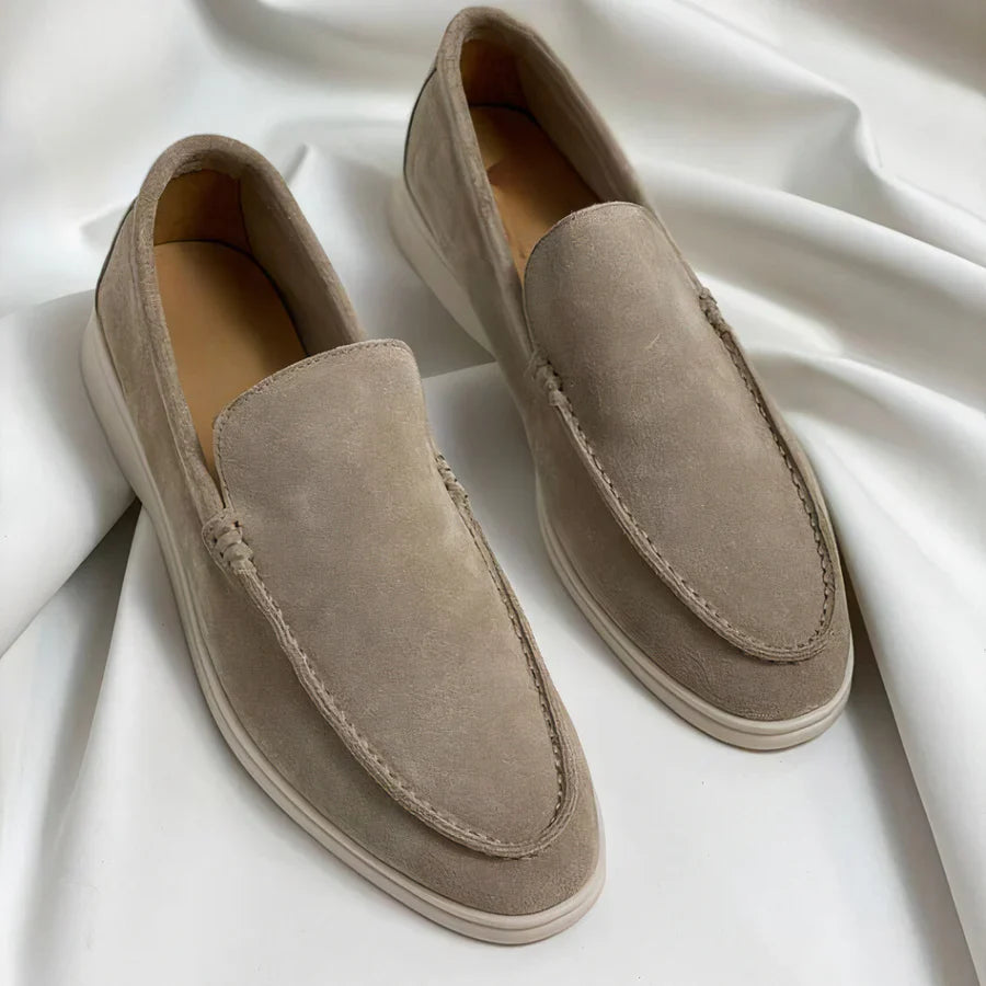 Marina - Loafers i mocka