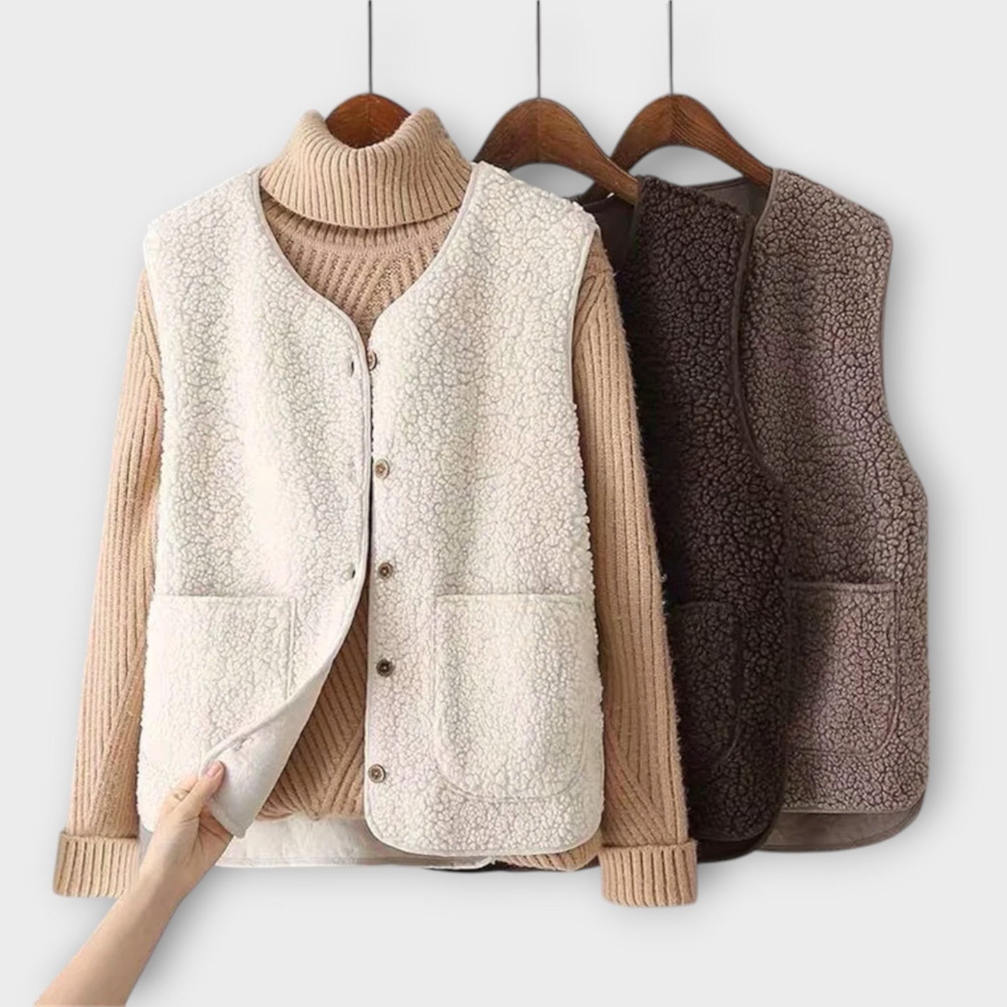 Faye™ | Klassisk Cardigan med Elegans och Värme