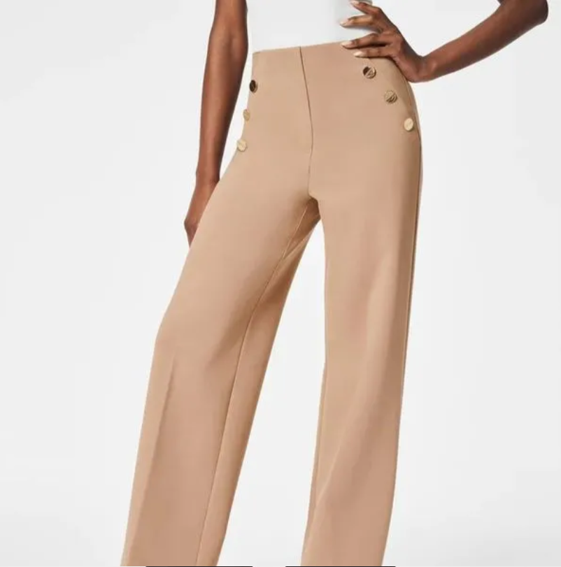 Malika™ | Button Wide Leg Pants