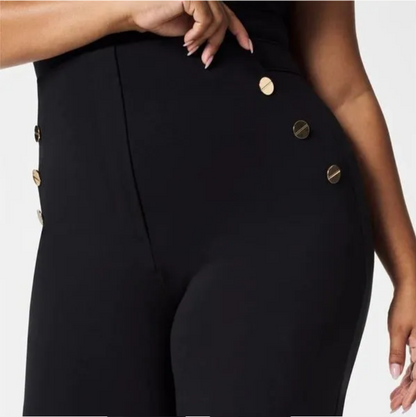 Malika™ | Button Wide Leg Pants