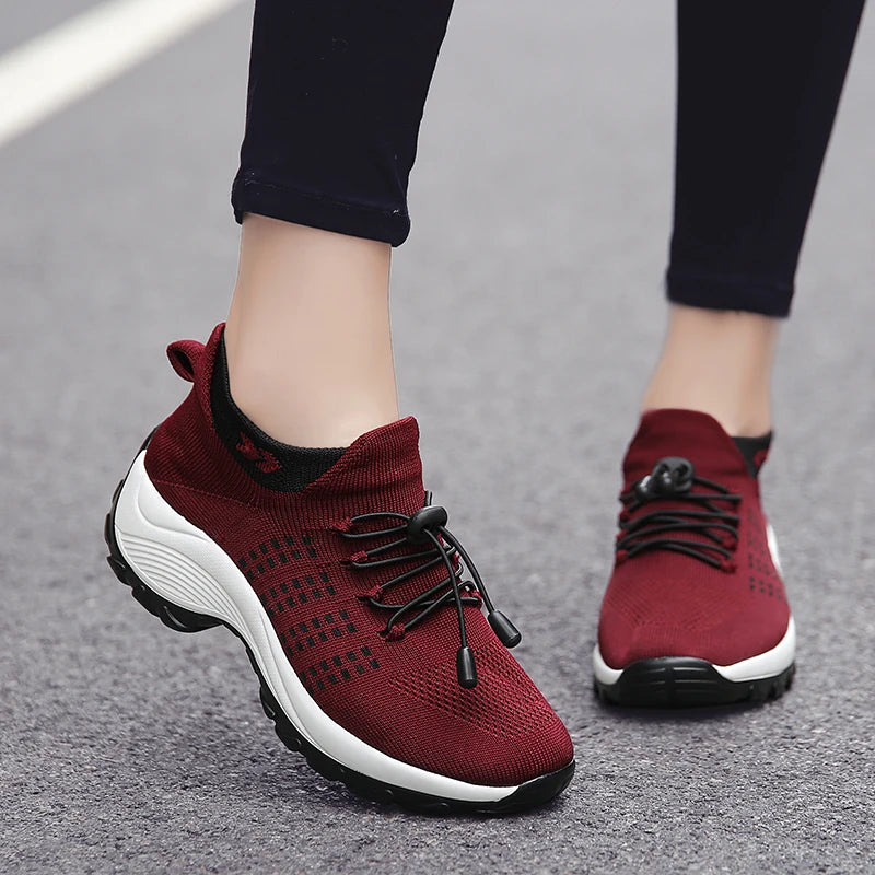 Autumn™ | Högelastiska sneakers för stil och komfort