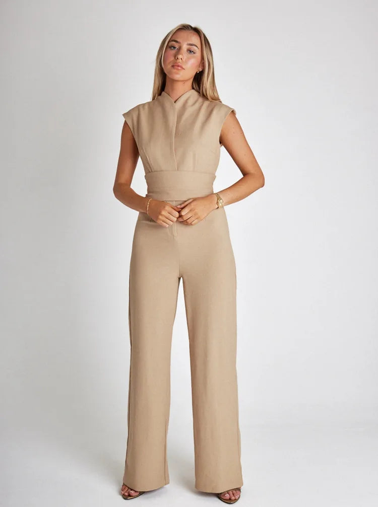 Ärmlös jumpsuit