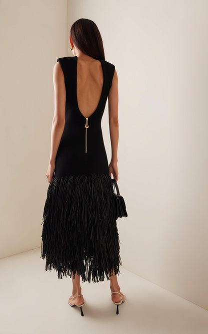 Raffia Dress - Rushes