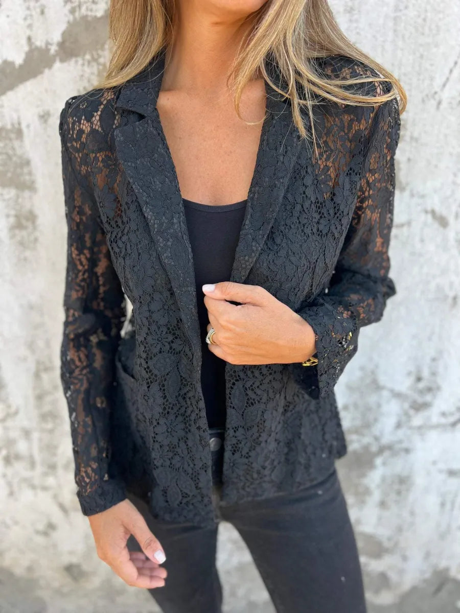 Ivy - Elegant Lace Blazer